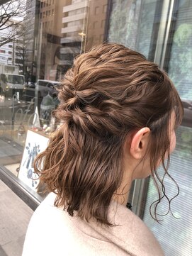 ソファー 仙台駅前店(prestige Sofa) お洒落ハーフアップ☆