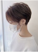 【横須賀中央　AGU】耳かけ　簡単スタイリング　ベージュカラー