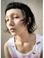 クリアオブヘアー リット(CLEAR of hair LiT) オン眉黒髪ウルフ