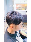 メンズカット　グラデーションボブ
