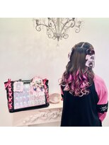 グルーヴ グルーヴ フェエリー(groove groove feerie)&nbsp;推しメンへの愛 ハートハーフツイン 新宿歌舞伎町ヘアセット