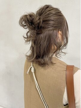 パーク なんば本店(PARK.) ゆるふわハーフアップ＊