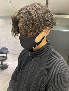 アンダーバーホワイト(_WHITE) 波巻きセンターパート