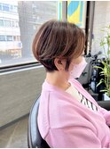 20代30代40代◎小顔骨格矯正ショート【麻生/札幌ショート/白髪】