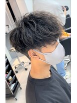 メンズフィール 東梅田店(MENS FEEL) 【標準】ツイストスパイラルパーマ×マッシュ MENSFEEL東梅田店