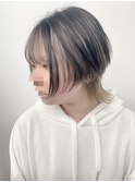 O-TETE ウルフカットコントラストカラー