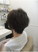ふんわりウェーブヘアスタイル