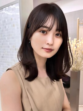 アンフィニー 銀座(ANFINI) レイヤーカット/前髪カット/くびれヘア/ウエットヘア/髪質改善