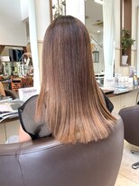 コアフィールフィス(COIFFURE fils)&nbsp;【見附　今町】M3Dストレート　カラー　似合わせ