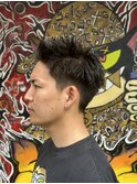 #ベリーショート#ダークアッシュ#ニュアンスパーマ#韓国マッシュ