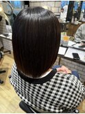 髪質改善ストレートエステ×30代オフィスナチュラル