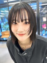 サンド 大阪梅田(sand)&nbsp;レイヤーカット/ウェットヘア/縮毛矯正/ニュアンスパーマ