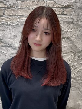 ラ ミューズ ヘアー(La mju：z hair) 大人女性の雰囲気！！シースルー2ウェイバング(a)
