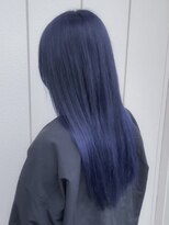 ヘアーサロン リアン 鴻巣店(hair salon Rien)&nbsp;透明感抜群！ダブルカラーでつくる上品ブルー