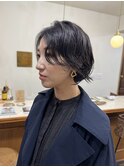 抜け感パーマ/大人ショート/ゆるパーマ/レディースパーマ/ボブ