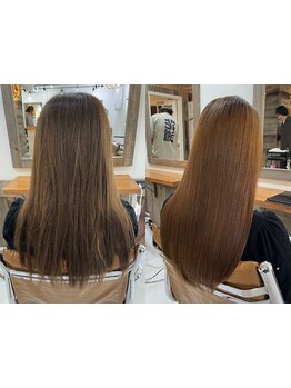 髪が硬い・パサつく・まとまらない（泣）髪の悩みは専門店にお任せ！本当に髪をキレイにしたい方大歓迎！