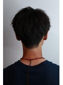 シースルー束感ヘア