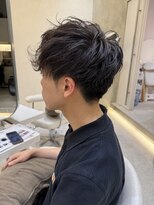 2ヶ月前のパーマを活かしてスッキリカット＊森本ひろか＊