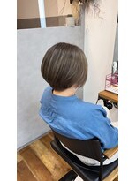 ツレンチ 箕面店(TsuRenchi) ショートカット/ショートヘア/グレージュ
