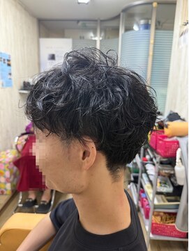 ブレイブシザー(BRAVE SCISSOR) メンズシャドーパーマ×メンズ