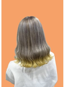 ドール(Doll) ash beige × yellow