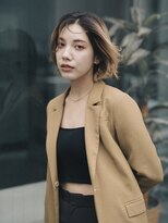 リワーズ 千歳船橋店(ReWARDs)&nbsp;ボブ/グレージュ/大人女性/レイヤー/ショート[千歳船橋]