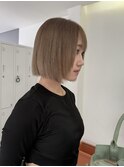 ベージュボブ
