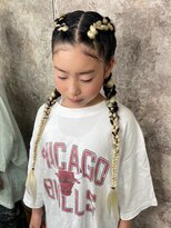 エルバイイエローコーン(ell by YELLOW CORN)&nbsp;ボクサーブレイズ/エクステMIX/ツインコーンロウ