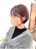 熊本ショート/可愛い丸みショート/熊本美容室/髪質改善/20代30代
