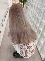 サンクプロジェクト(cinq PROJECT) 原宿韓国レイヤーホワイトミルクティーヘーゼルフォギーベージュ