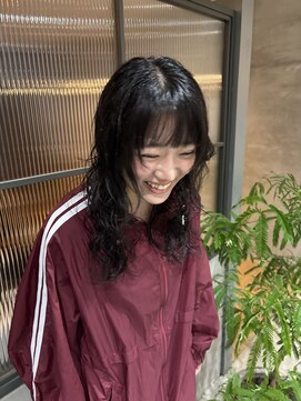 ヒントステーション(HINTSTATION) 〈浅草 半個室〉ロングレイヤー/ニュアンスパーマ