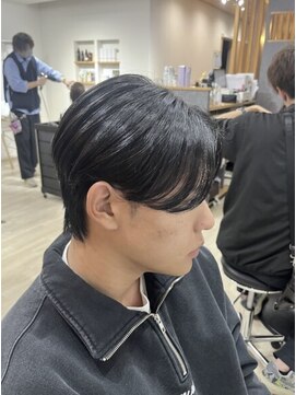 エメヘアデザイン ルイス(Aimer Hair Design Lewis) 毛流れニュアンスパーマ/毛流れパーマ/レザーカット/弘前市