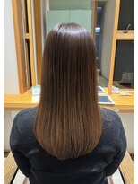 プールト ジュール モナミ(pourtoujours monami) 髪質改善 ツヤ感カラー