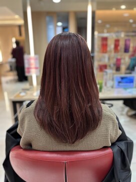 フェイス 伊勢原(FACE。) 白髪ぼかしレイヤースタイル