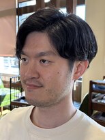 バーバーグテ 和地山店&nbsp;ゆるめパーマツーブロック