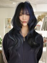 クペウヘイヴン(cope'u HAVEN)&nbsp;原宿/ウルフカット レイヤー デザインカラー ルーツカラー