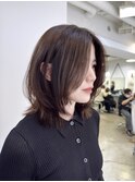 ワンカールで可愛いレイヤーカット韓国ワンホン