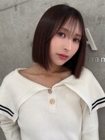 ケアウメダ(CARE UMEDA) 【ぷつっと切りっぱなしボブ】 AYATO