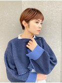 ナチュラルショート/ショートボブ/韓国/顔周り/20代30代40代50代
