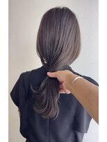 olu.hair新安城/髪質改善/ショート/白髪ぼかし/縮毛矯正【 9/7 NEW　OPEN（予定）】&nbsp;シルバーアッシュ