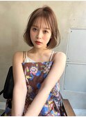 H【eitf】　原宿　表参道　ミルクティーブラウン