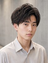 ノエルヘアー(Noel hair)&nbsp;韓国マッシュセンターパートダウンパーマニュアンスパーマウルフ