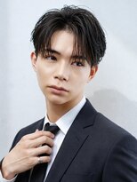 オーシャントーキョーオーバー 渋谷(OCEAN TOKYO OVER)&nbsp;メンズビジネスリクルートショート就活かき上げセンターパート