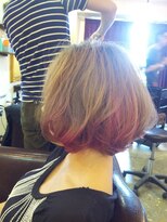 アンジュ 南海なんば駅前店(ange treatment & head spa) グレーライトパープルグラデ【ange treatment & head spa】