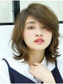 こなれ感ミディアムでゆるウェーブ2[leto恵比寿]◎30代40代50代