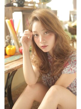 オハナ(ohana) 【ohana/表参道】 洗いざらしで決まるゆるふわワンサイドミディ