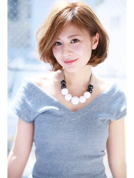 クロワ(croix) 【croix】大人可愛いフェミニンボブ×エレガンス