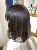 外ハネミディアムスタイル☆クリアベージュ 西田大樹