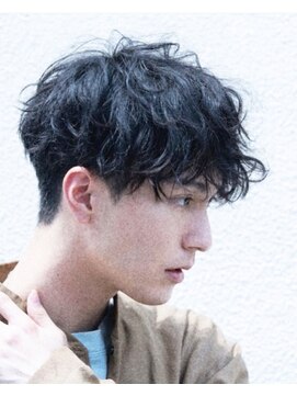 ベル 銀座5丁目店(Belle) アパレル系メンズに大人気！スリークショートにパーマスタイル