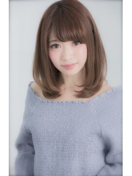 ユーフォリア 銀座本店(Euphoria) 髪質改善ケアストレートで作る小顔ミディ
